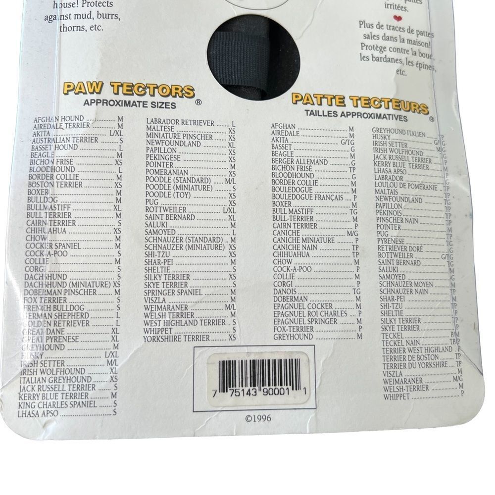 Pawtectors Dog Paw Covers nwt - Picture 4 of 6